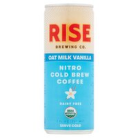 Rise Brewing Co. Oat Milk Vanilla Nitro Cold Brew Coffee, 7 fl oz