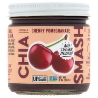 Chia Smash No Sugar Added! Cherry Pomegranate Spread, 8 oz