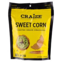 Craize Sweet Corn Toasted Snack Corn Crackers, 4 oz