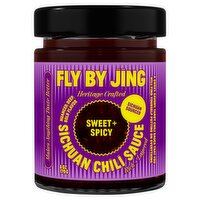 Fly By Jing Sweet + Spicy Sichuan Chili Sauce, 6 oz