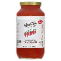 Monte's Fine Foods Arrabiata Spicy Tomato Sauce, 24 oz