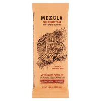 Mezcla Mexican Hot Chocolate Puff-Crispy Bar, 1.40 oz