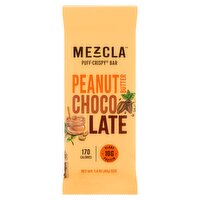 Mezcla Peanut Butter Chocolate Puff-Crispy Bar, 1.4 oz