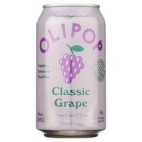 Olipop Classic Grape Soda, 12 fl oz, 12 Fluid ounce