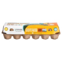 Utopihen Farms Pasture Raised Soy & Corn Free Eggs, Large, 12 Count