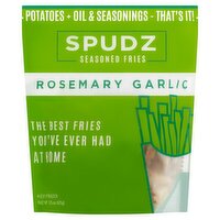 Spudz Rosemary Garlic Seasoned Fries, 15 oz