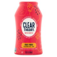 Clear Theory Fruit Punch Electrolytes + Zinc Water Booster, 1.62 fl oz