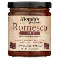 Ronda's Fine Foods Spicy Romesco, 9 oz