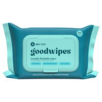goodwipes XL Shea-Coco Flushable Wipes, 1 Pack, 50 Total Wipes