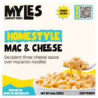 Myles Comfort Foods Homestyle Mac & Cheese, 10 oz