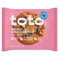 Toto Sea Salt Chocolate Chip Plant-Based Cookie, 2.25 oz