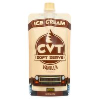 CVT Soft Serve Vanilla Flavored Ice Cream, 6 oz