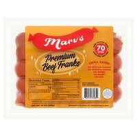 Marv's Premium Beef Franks, 10 oz