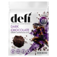 Defi Dark Chocolate Crispy Superfood Bite, 4 oz