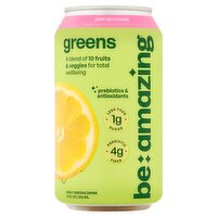 Greens Be Amazing Pink Lemonade Daily Greens Drink, 12 fl oz