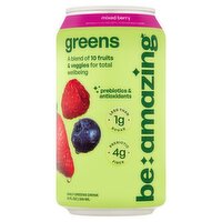 Greens Be Amazing Mixed Berry Daily Greens Drink, 12 fl oz