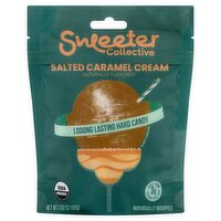 Sweeter Collective Salted Caramel Cream Looong Lasting Hard Candy, 2.82 oz