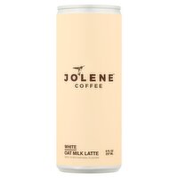 Jolene White Oat Milk Latte Coffee, 8 fl oz