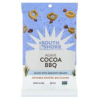 South Shore Puff Snacks Agave Cocoa BBQ Snacks, 4 oz