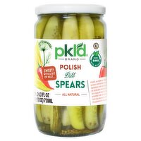 Pkl'd Polish Dill Spears, 24.3 fl oz