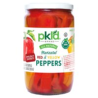 Pkl'd Marinated Red & Yellow Peppers, 23.63 oz