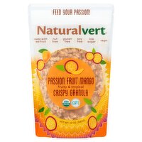 Naturalvert Passion Fruit with Mango Crispy Granola, 12 oz