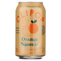 Olipop Orange Squeeze Soda, 12 fl oz, 12 Fluid ounce