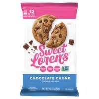 Sweet Loren's Chocolate Chunk Cookie Dough, 12 count, 12 oz