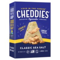 Cheddies Classic Sea Salt Cheesy Crackers, 4.2 oz