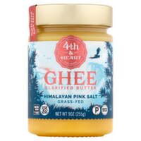 4th & Heart Himalayan Pink Salt Ghee, 9 oz