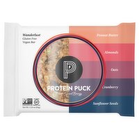 Protein Puck Plant Based Energy Wanderlust Vegan Bar, 3.25 oz, 16 count