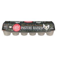 Vital Farms Pasture-Raised Large Eggs, 12 count, 24 oz, 12 Each