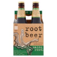 Main Root Root Beer, 12 oz, 4 count, 48 Fluid ounce