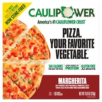 CAULIPOWER Margherita Stone-fired Cauliflower Crust Pizza, 10.9 oz, 11.6 Ounce