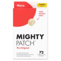 Hero. Mighty Patch The Original Hydrocolloid Patches Jumbo Pack, 72 count