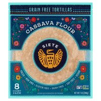 Siete Cassava Flour Grain Free Tortillas, 7 oz, 8 count