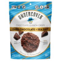 Undercover Dark Chocolate + Sea Salt Quinoa Crisps, 2.0 oz