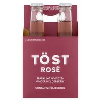 TOST SPARKLING ROSE (NA) 4PK BTL