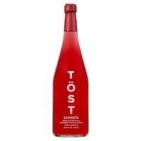 TÖST Sangria All-Natural Non-Alcoholic Sparkling Beverage, 750 ML