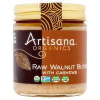 Artisana Organics Raw Walnut Butter with Cashews, 8 oz