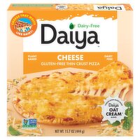 Daiya Dairy-Free Cheese Gluten-Free Thin Crust Pizza, 15.7 oz, 12.03 Ounce