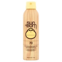 Sun Bum Premium Moisturizing Broad Spectrum SPF 70 Sunscreen Spray, 6 oz