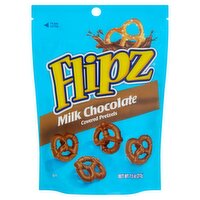 Flipz Milk Chocolate Covered Pretzels, 7.5 oz, 7.5 Ounce