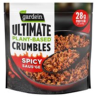 Gardein Ultimate Plant-Based Spicy Saus'ge Crumbles, 14 oz