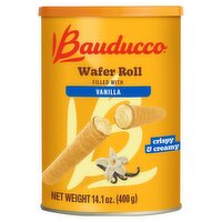 Bauducco Wafer Roll Filled with Vanilla, 14.1 oz