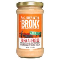 Little Italy in the Bronx Little Italy in the Bronx Rosa Alfredo with Parmigiano-Reggiano Cheese Sauce, 15 oz, 15 Ounce 