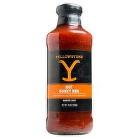 Yellowstone Hot Honey BBQ Barbecue Sauce, 19 oz
