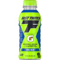 Fast Twitch Zero Sugar Energy Drink Cool Blue 12 Fl Oz