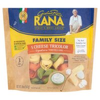 Rana 5 Cheese Tricolor Signature Tortelloni Family Size, 20 oz, 20 Ounce