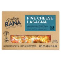 Giovanni Rana 5 Cheese Lasanga Family Size, 40 oz, 40 Ounce